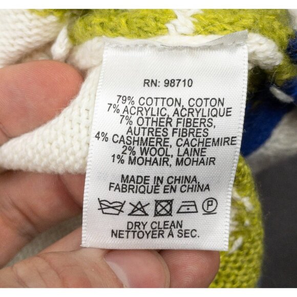 Whoopi Goldberg Hanukkah Octopus Sweater Women XL Jeweled Ugly Christmas Menorah - Picture 7 of 11